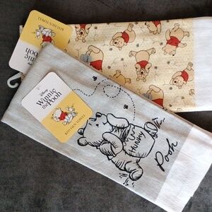 🎁 Winnie the Pooh Disney Kitchen Towel Set Of 2 Gift Idea